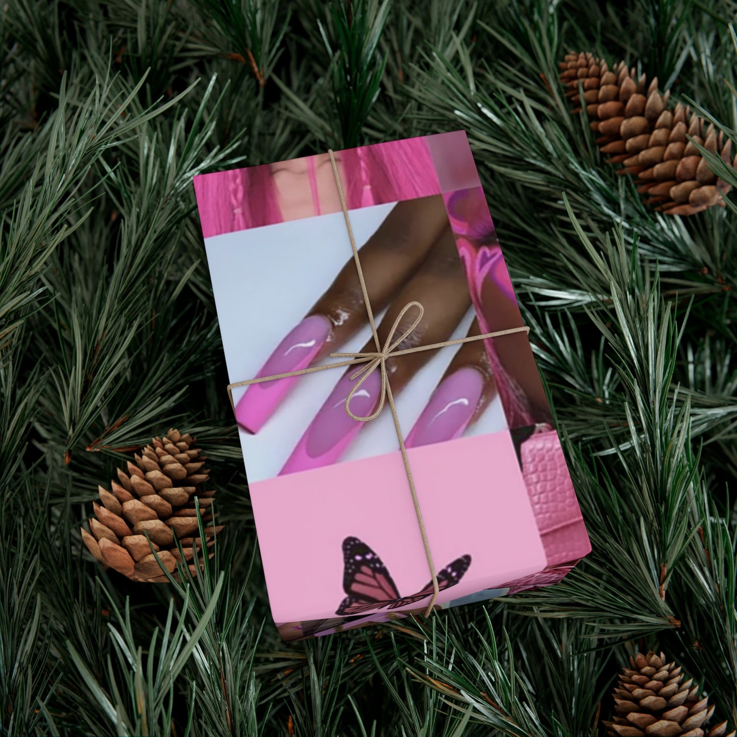 African American Barbie Gift Wrap Papers