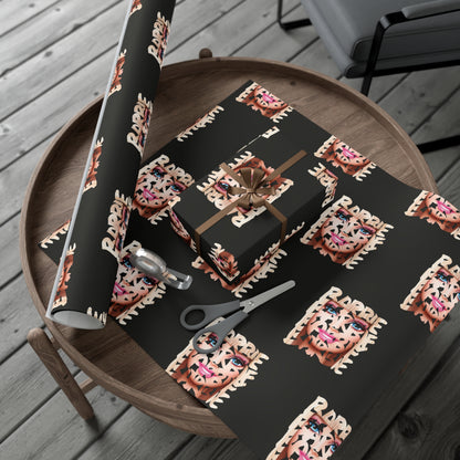 Barb Face Gift Wrap Papers