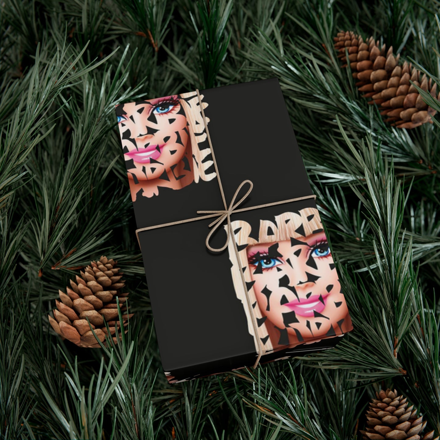 Barb Face Gift Wrap Papers