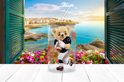 NFL Teddy UV DTF Sticker – 4” Tall | All 32 Teams Available