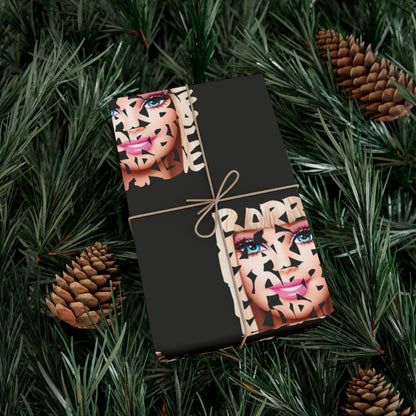 Barb Face Gift Wrap Papers