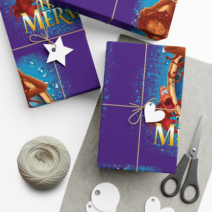 The Little Mermaid Gift Wrap Papers