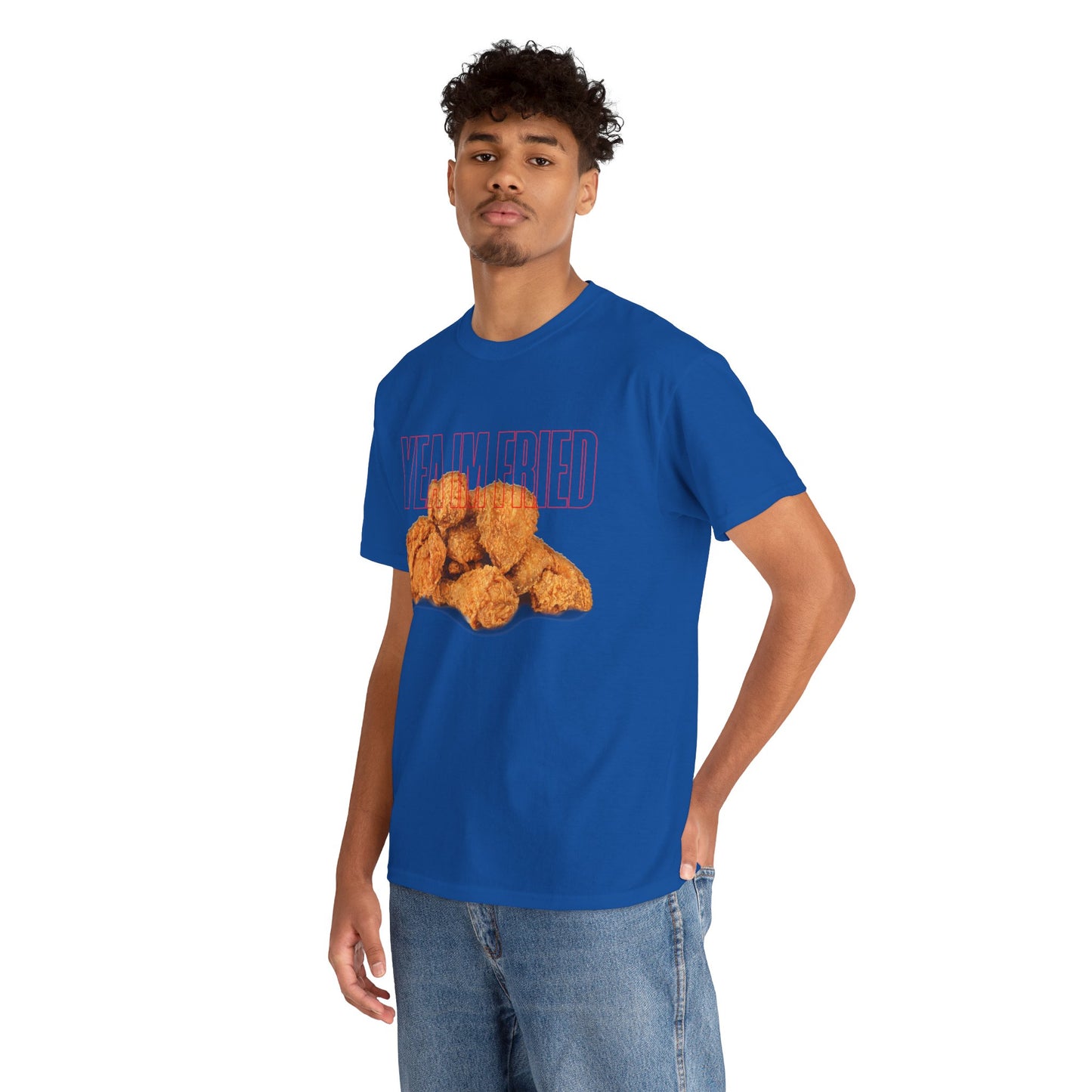 "Yea I'm Fried" Crispy Humor Graphic Tee