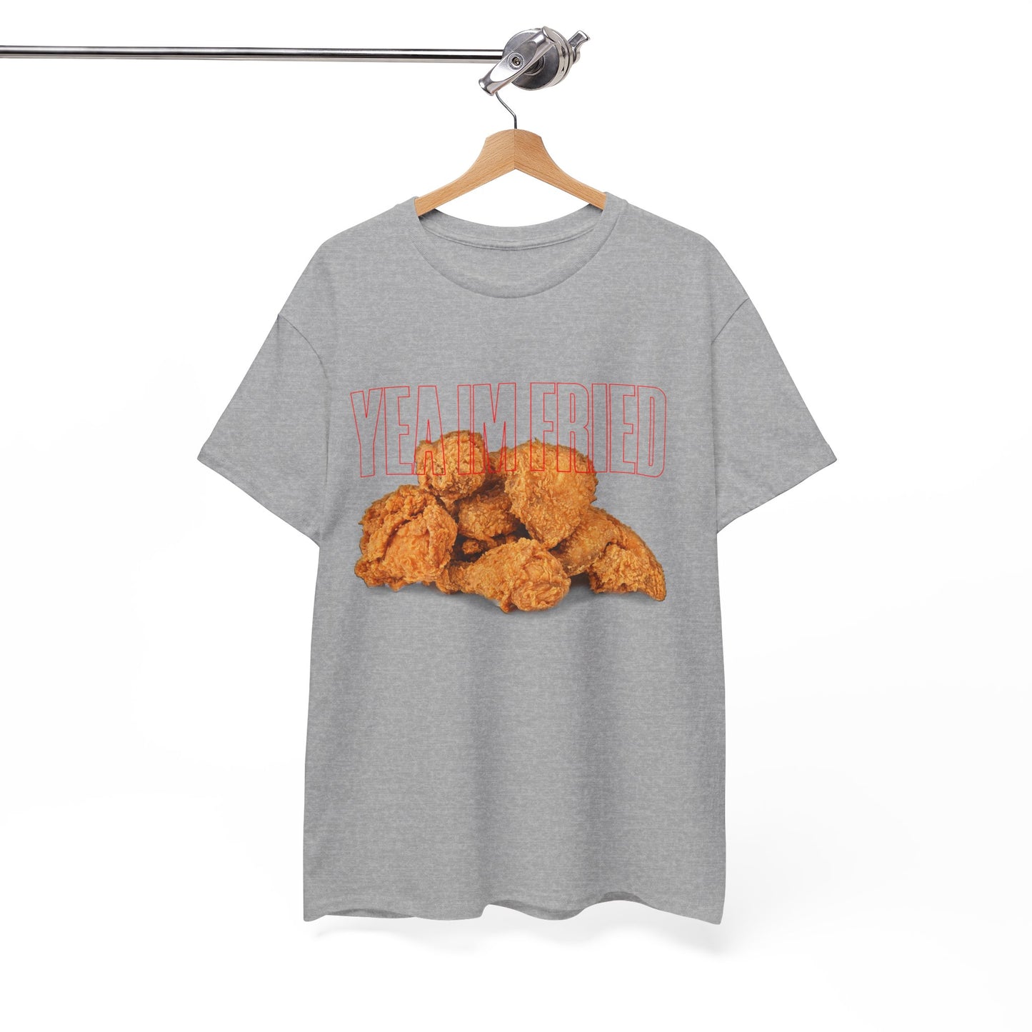 "Yea I'm Fried" Crispy Humor Graphic Tee