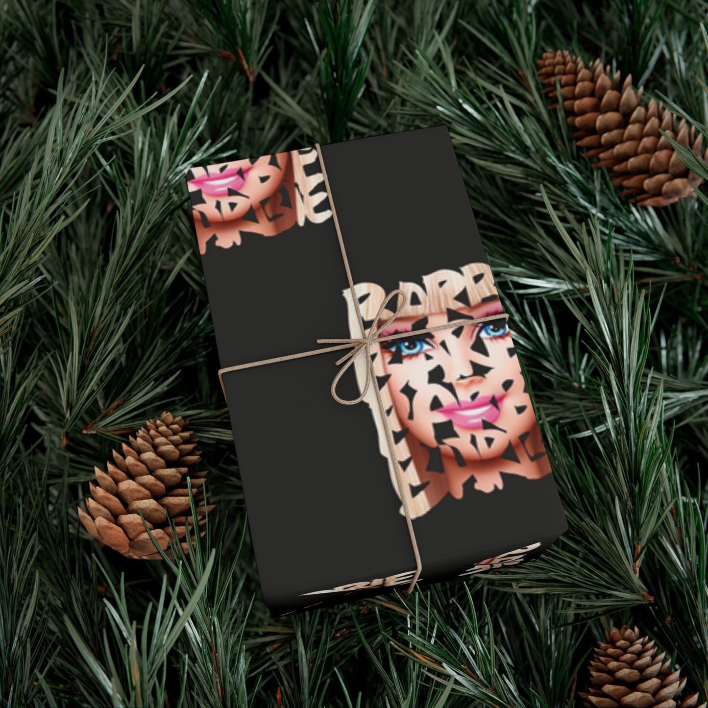 Barb Face Gift Wrap Papers