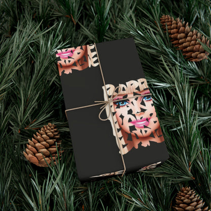 Barb Face Gift Wrap Papers