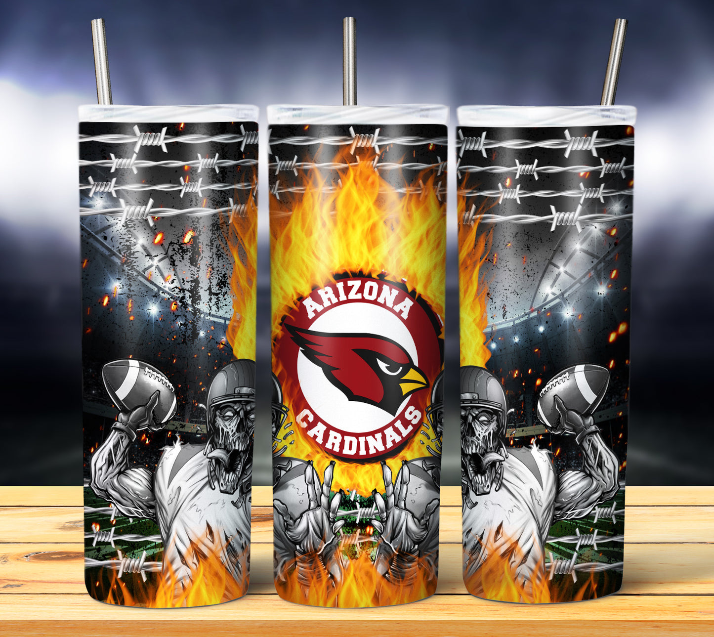 NFL Zombie Tumbler Wrap Bundle