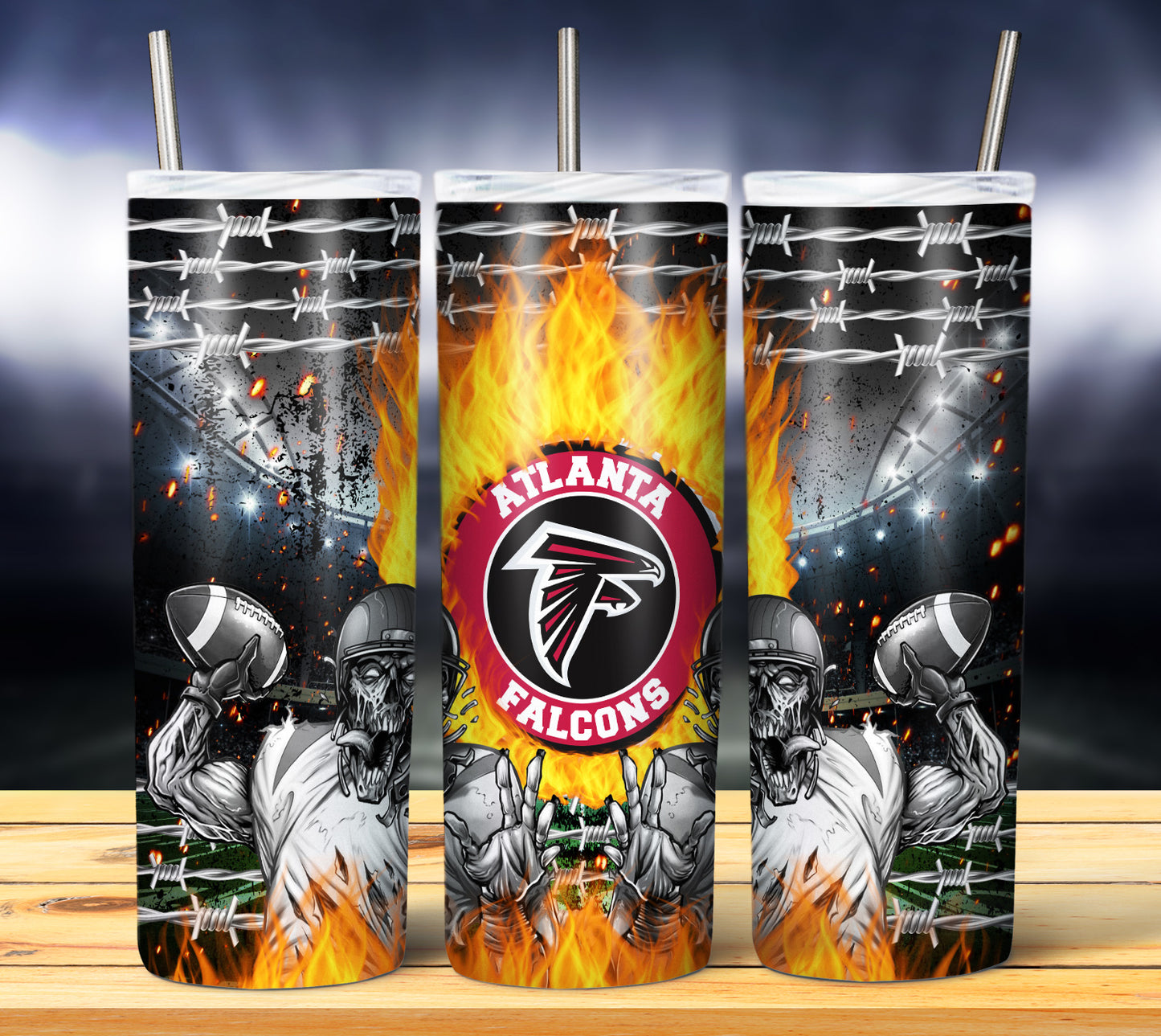 NFL Zombie Tumbler Wrap Bundle