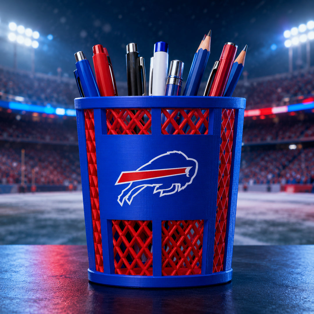 NFL Trash Can Pen Holder – All 32 Teams Available 🏈
