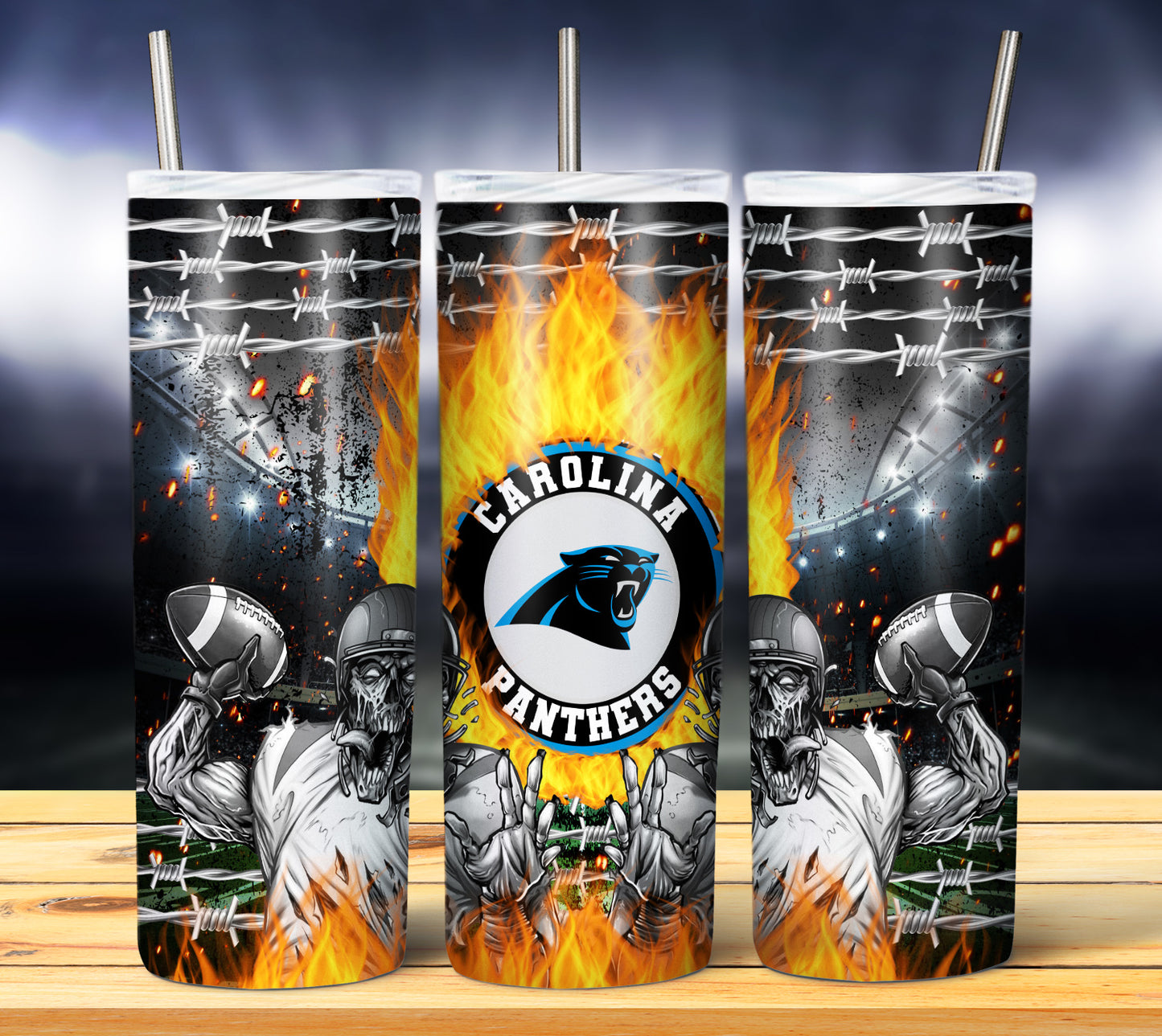 NFL Zombie Tumbler Wrap Bundle