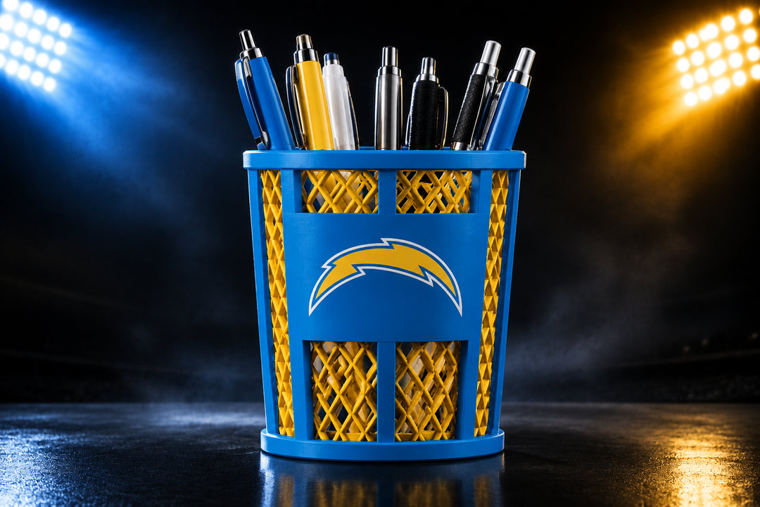 NFL Trash Can Pen Holder – All 32 Teams Available 🏈