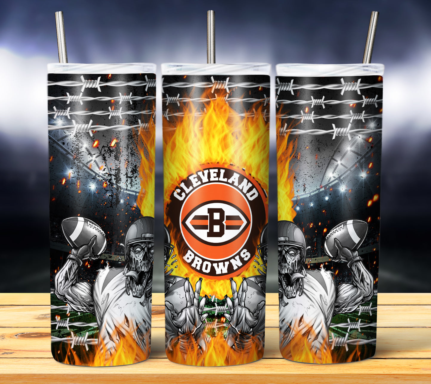NFL Zombie Tumbler Wrap Bundle