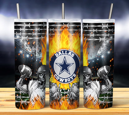 NFL Zombie Tumbler Wrap Bundle