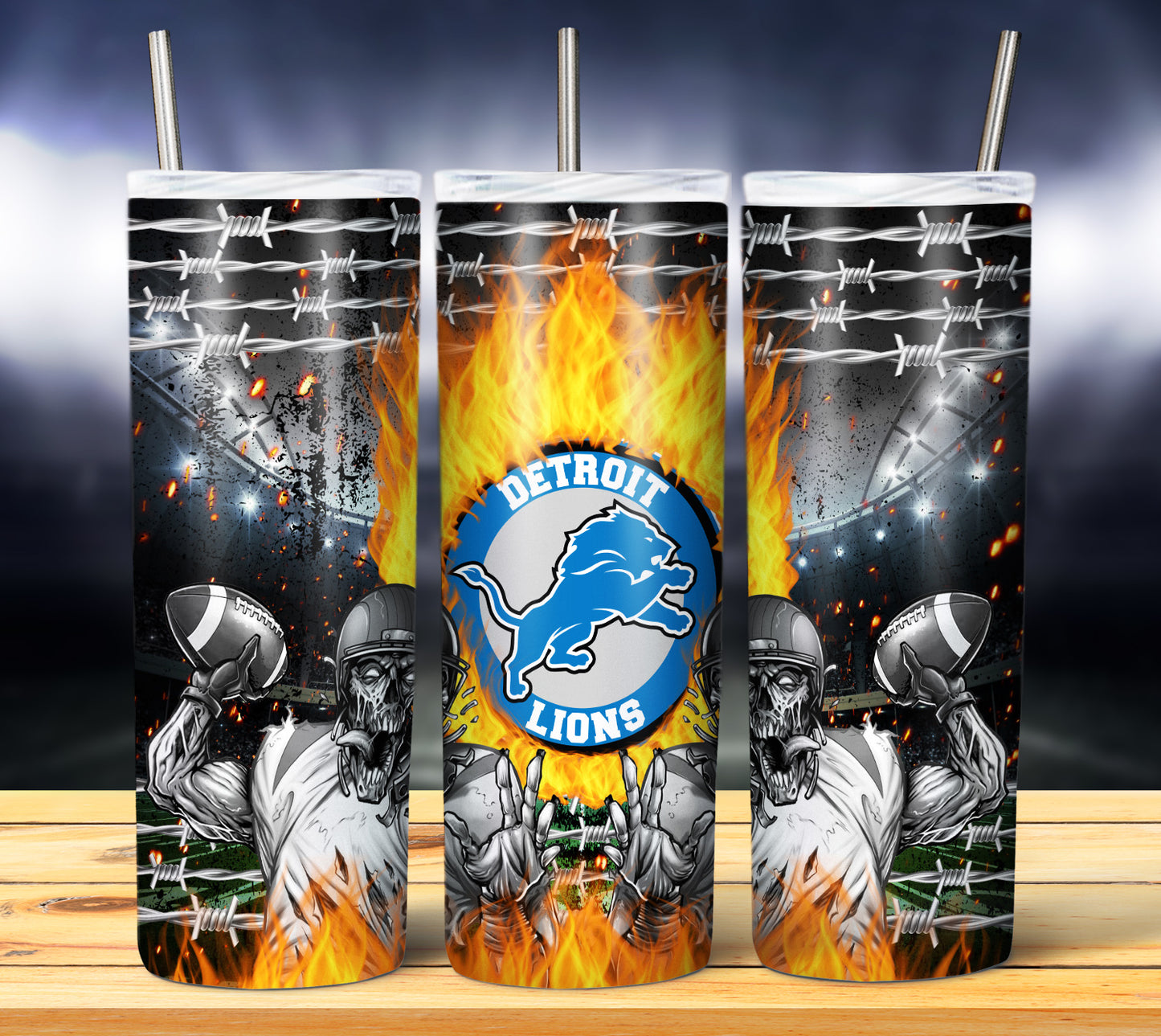 NFL Zombie Tumbler Wrap Bundle