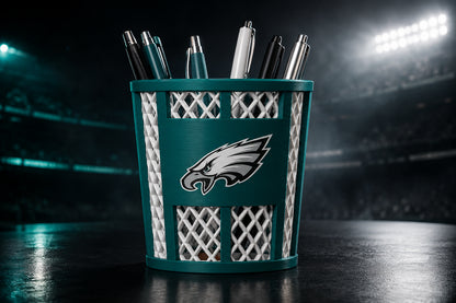NFL Trash Can Pen Holder – All 32 Teams Available 🏈
