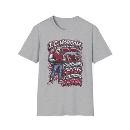 Norcom Homecoming 2026 Airbrush Design
