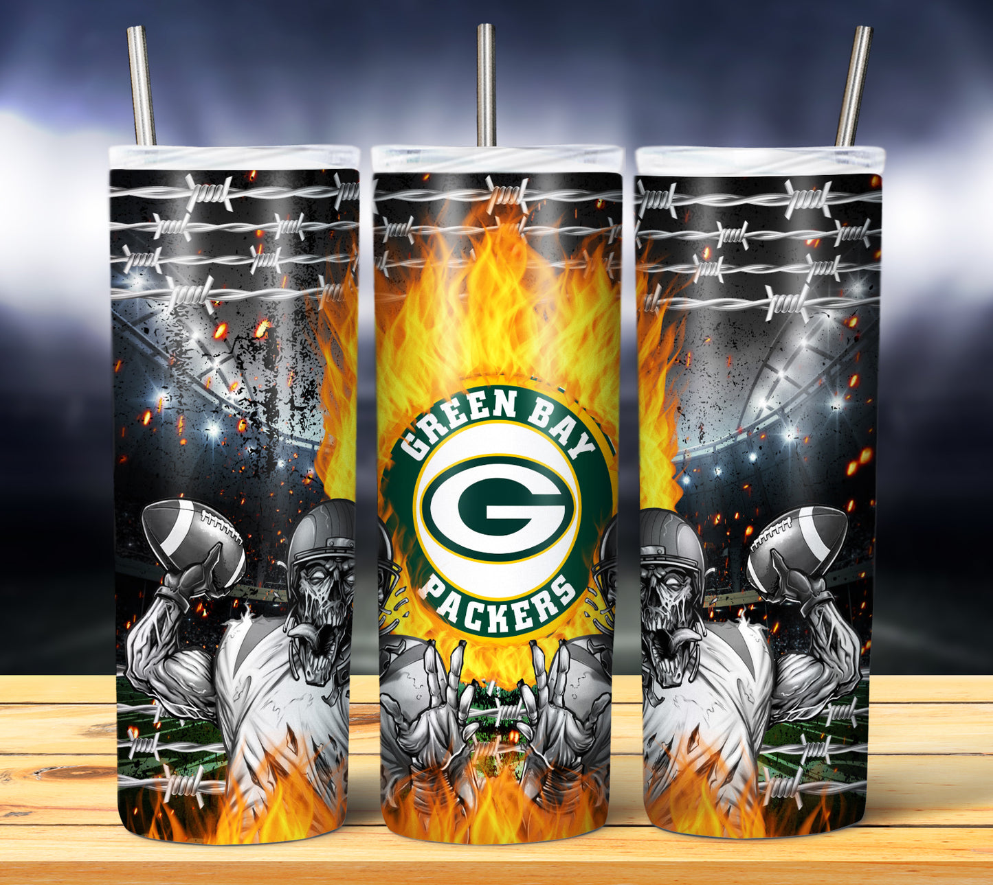 NFL Zombie Tumbler Wrap Bundle