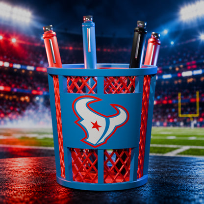 NFL Trash Can Pen Holder – All 32 Teams Available 🏈