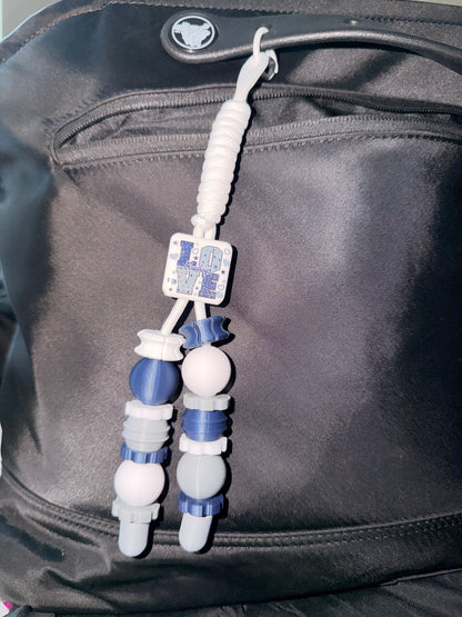 TIN CAN FOOTBALL BAG CHARM KIT