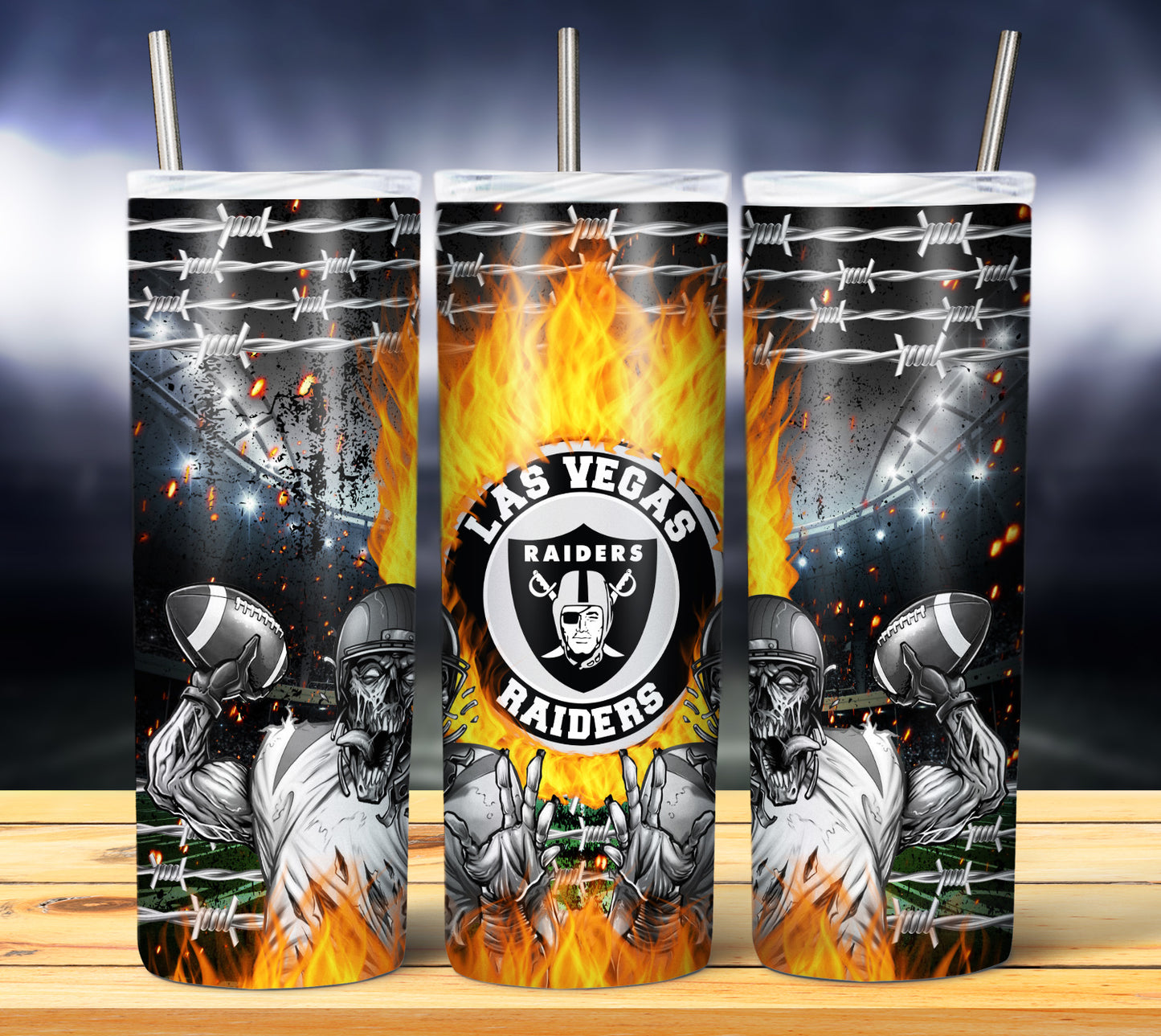 NFL Zombie Tumbler Wrap Bundle