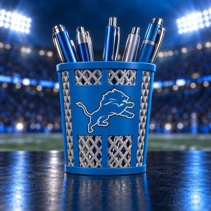 NFL Trash Can Pen Holder – All 32 Teams Available 🏈