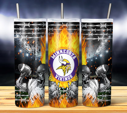 NFL Zombie Tumbler Wrap Bundle