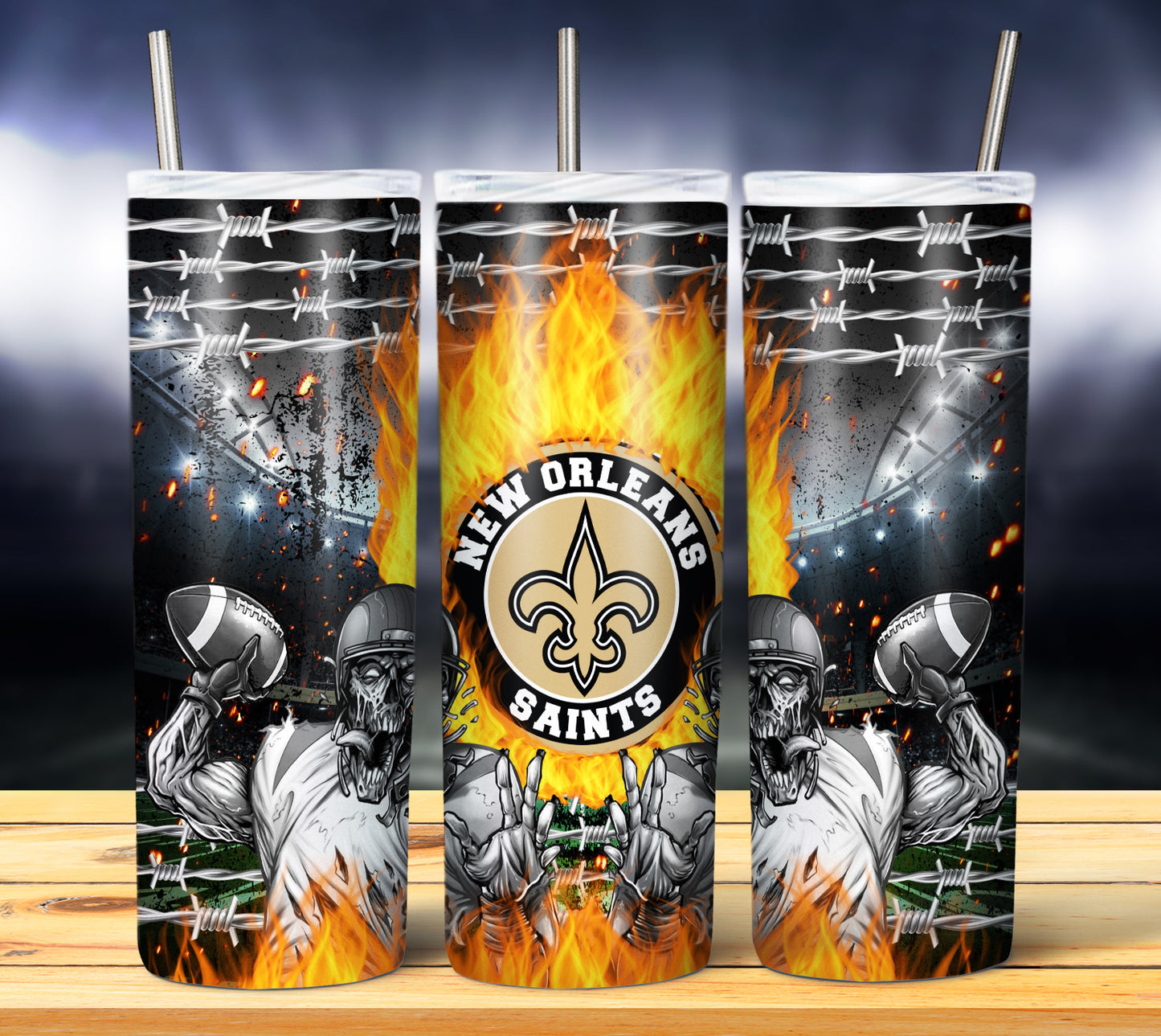 NFL Zombie Tumbler Wrap Bundle