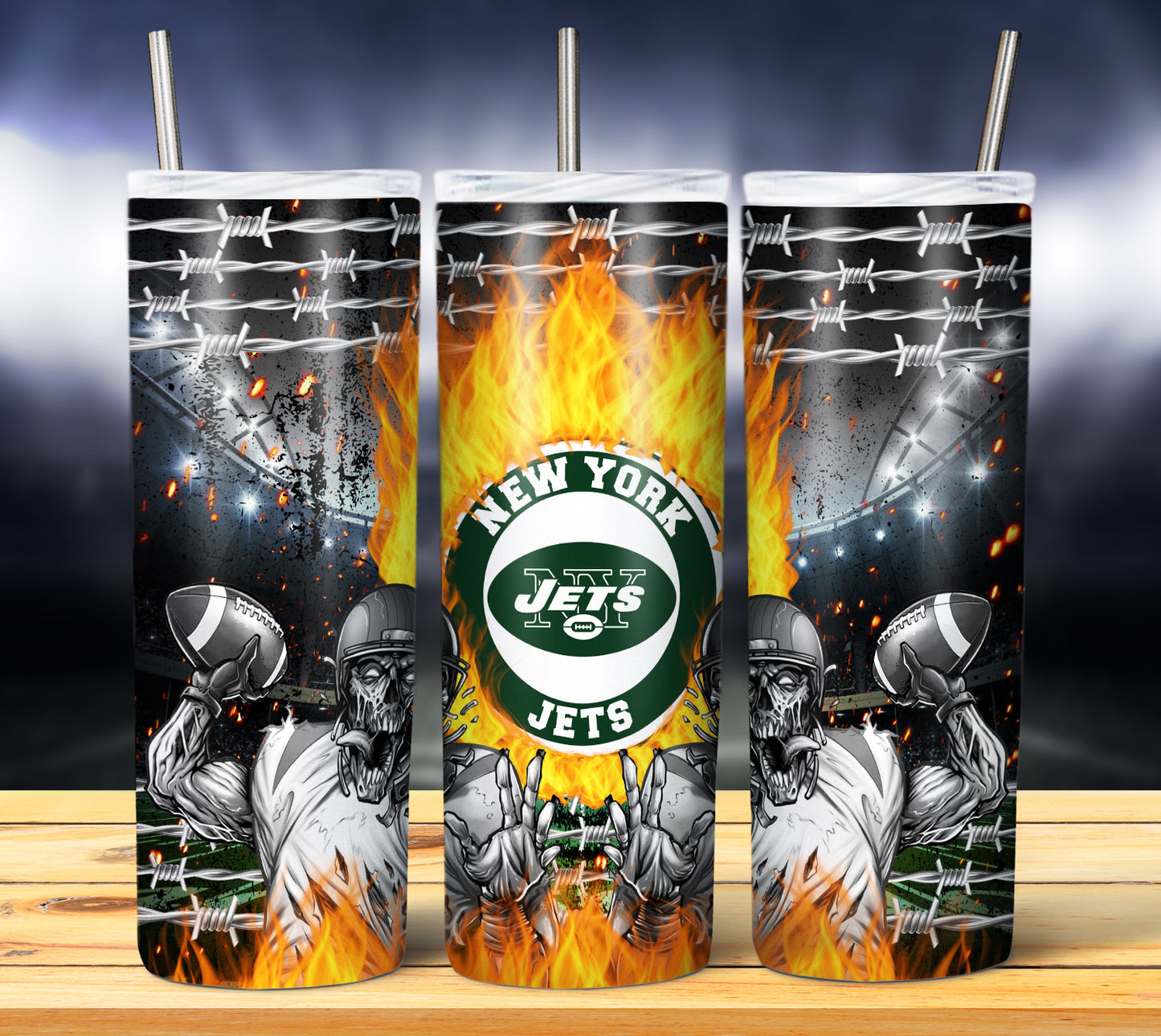 NFL Zombie Tumbler Wrap Bundle