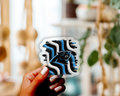 NFL PUFFY DESIGN STICKER