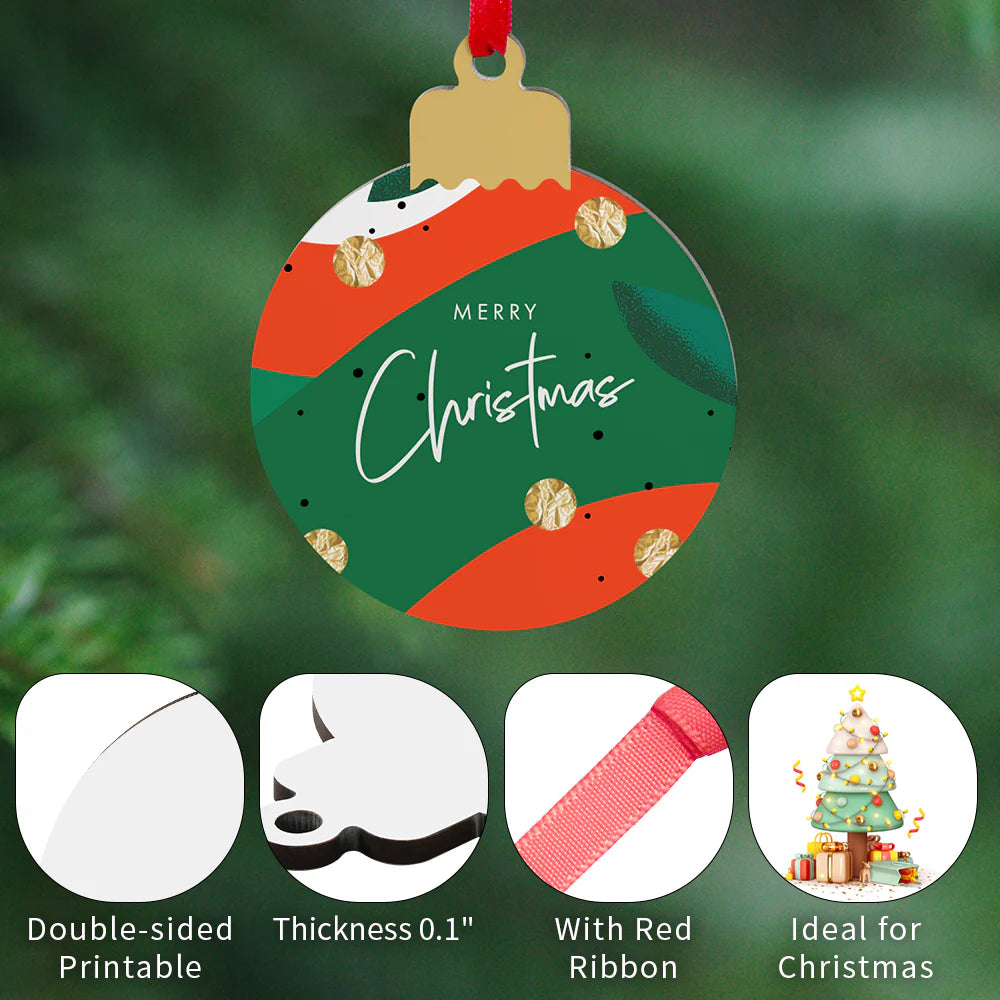 Sublimation MDF Ornament