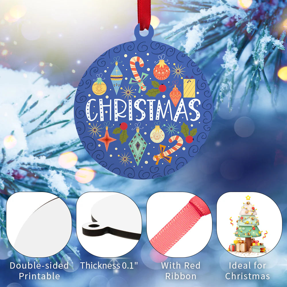 Sublimation MDF Ornament