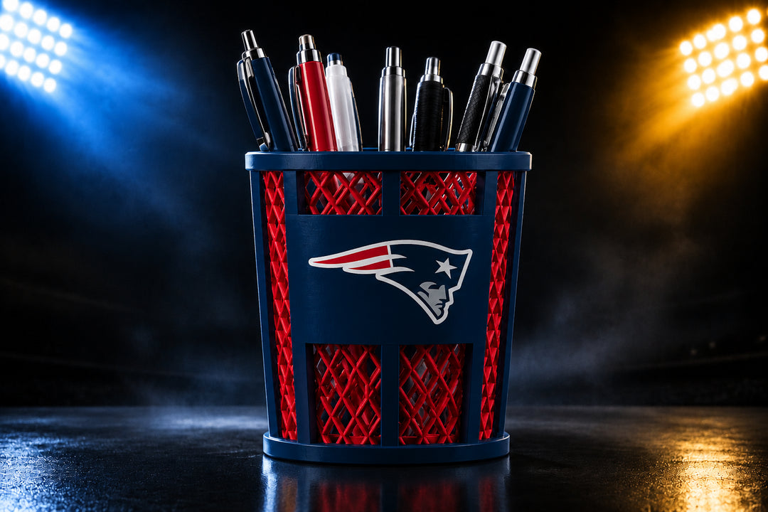 NFL Trash Can Pen Holder – All 32 Teams Available 🏈