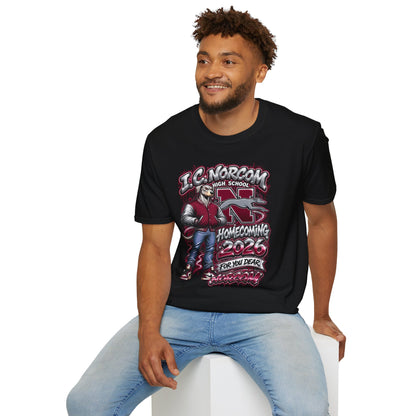 Norcom Homecoming 2026 Airbrush Design