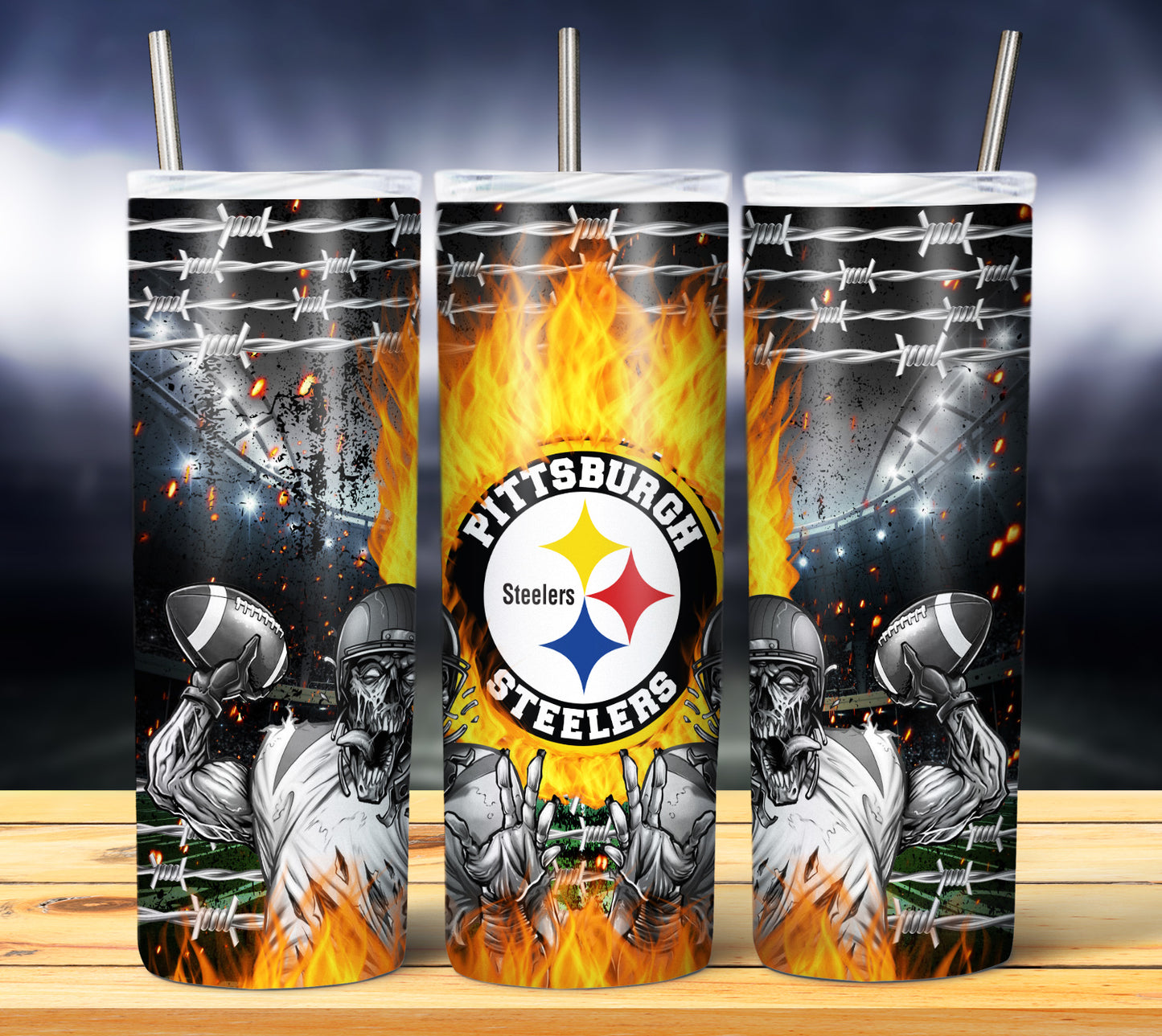 NFL Zombie Tumbler Wrap Bundle