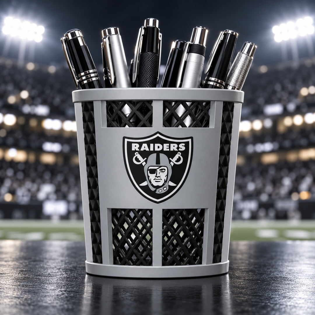 NFL Trash Can Pen Holder – All 32 Teams Available 🏈