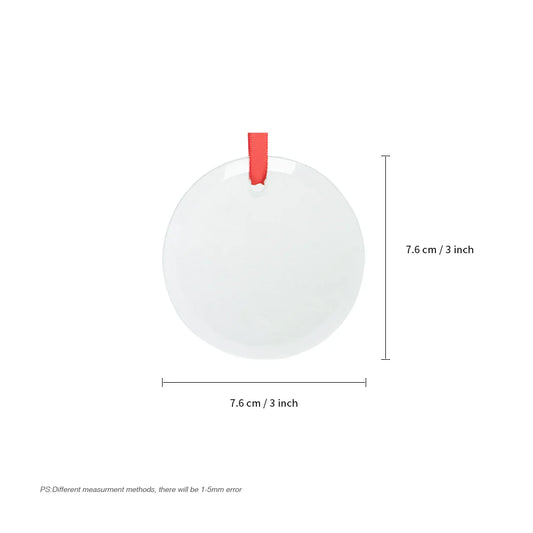 Sublimation Glass Ornament