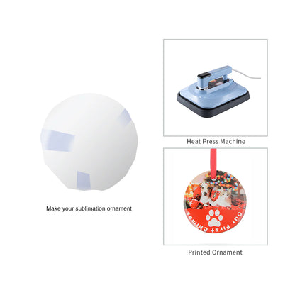 Sublimation Glass Ornament