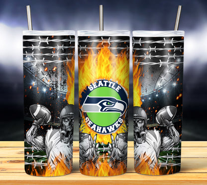 NFL Zombie Tumbler Wrap Bundle