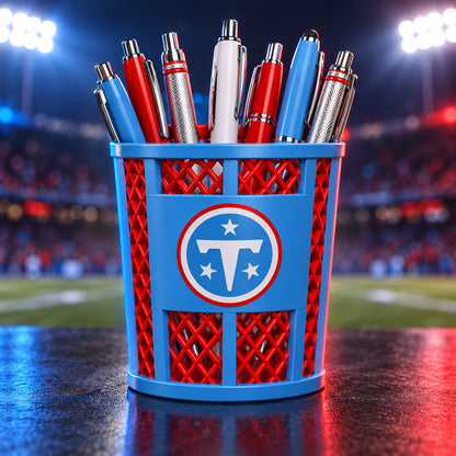 NFL Trash Can Pen Holder – All 32 Teams Available 🏈