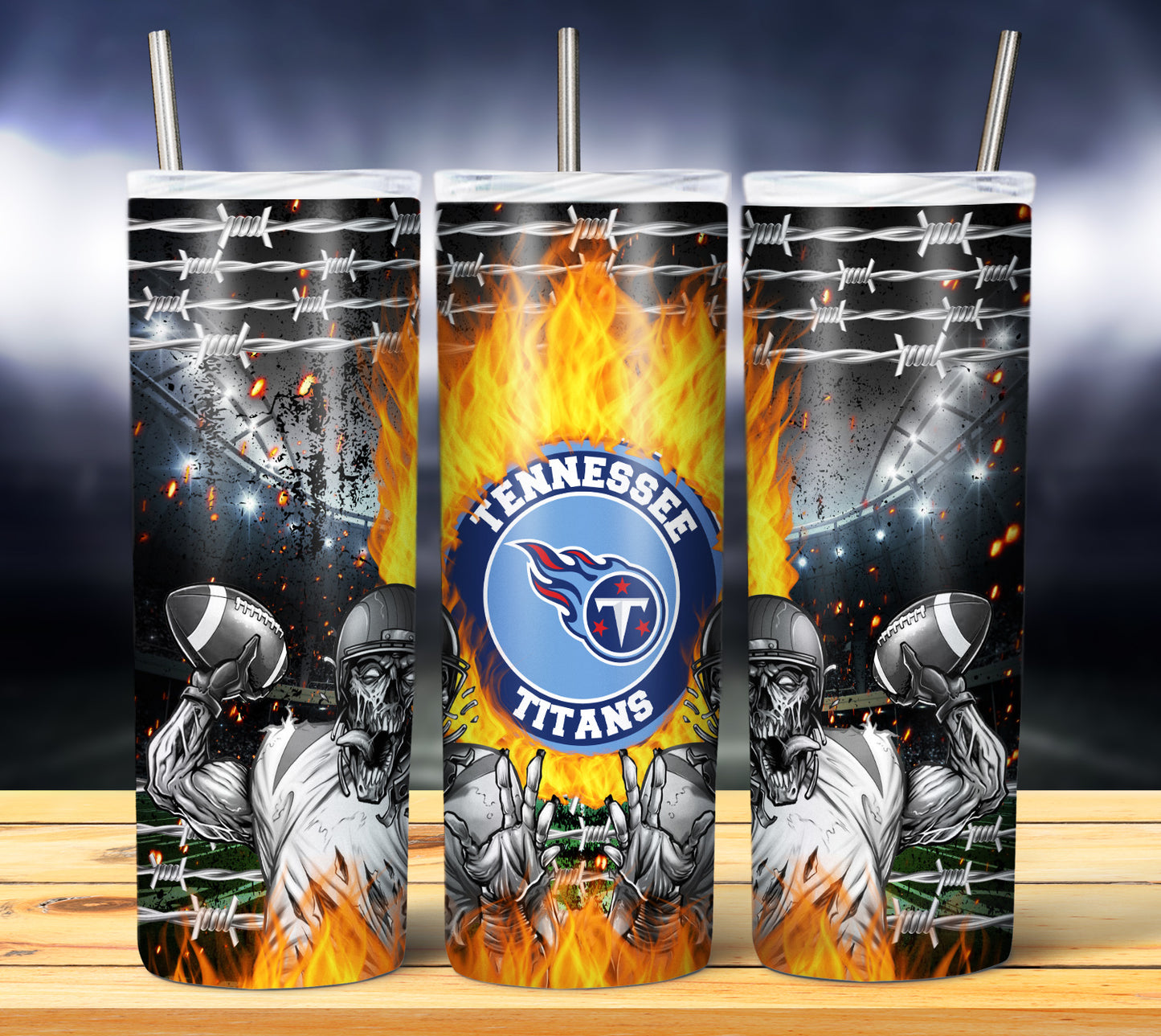 NFL Zombie Tumbler Wrap Bundle