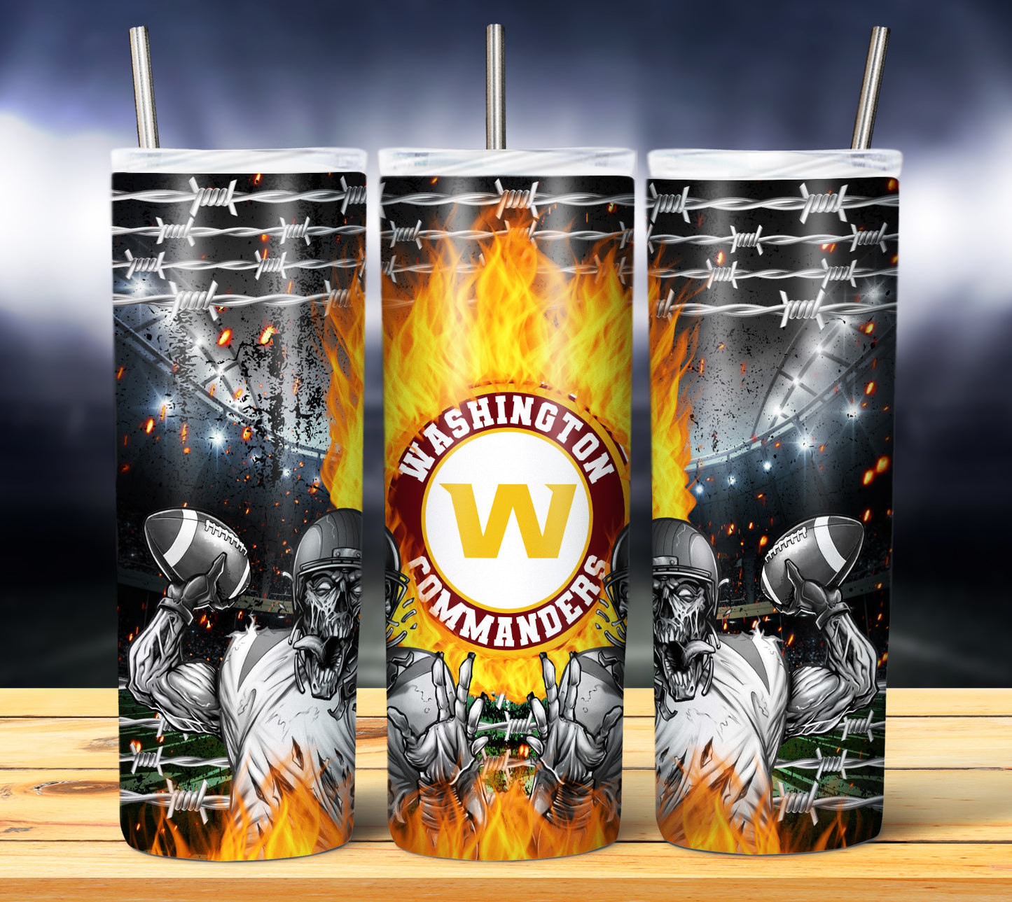 NFL Zombie Tumbler Wrap Bundle