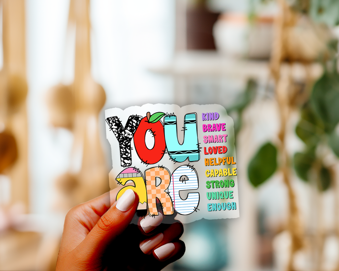 AFFIRMATION UVDTF STICKERS