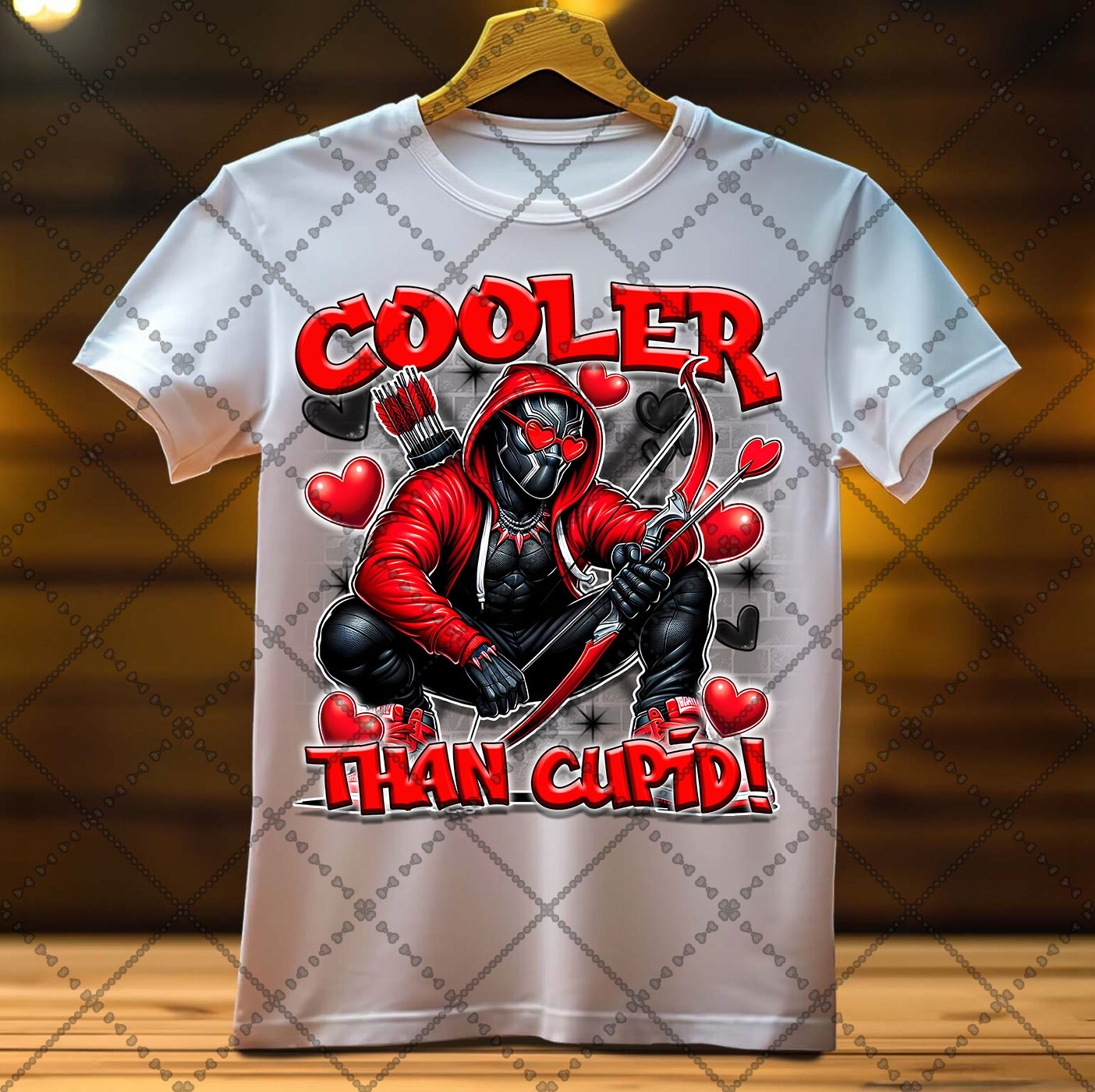 Cooler Than Cupid DTF Transfer