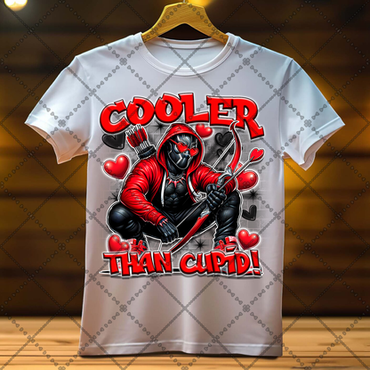 Cooler Than Cupid DTF Transfer