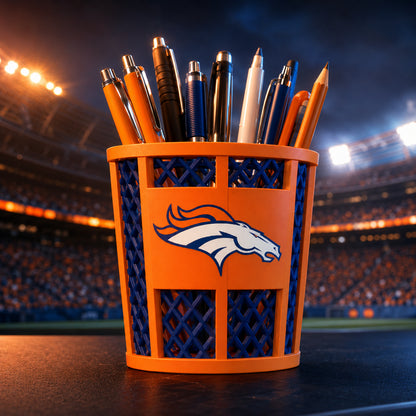 NFL Trash Can Pen Holder – All 32 Teams Available 🏈