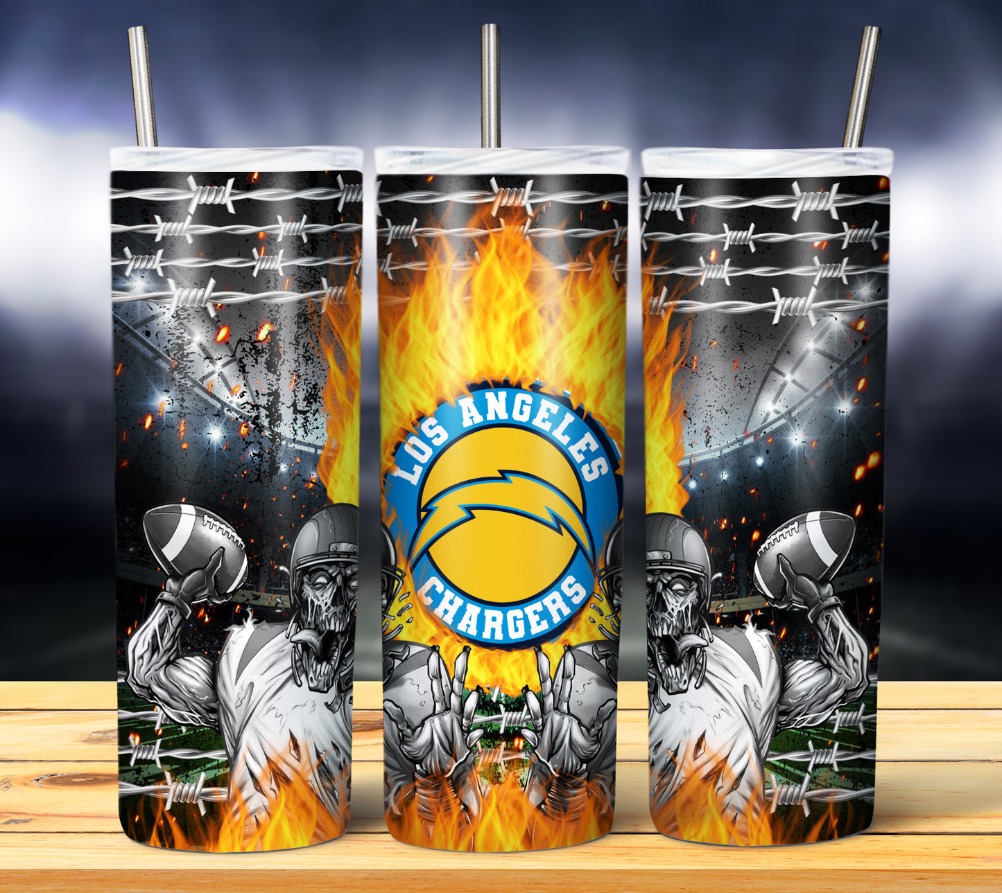 NFL Zombie Tumbler Wrap Bundle