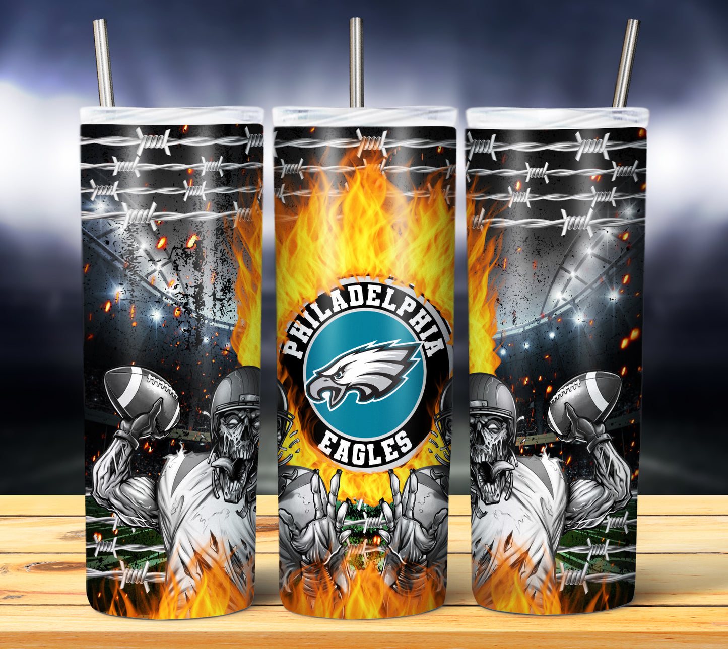 NFL Zombie Tumbler Wrap Bundle