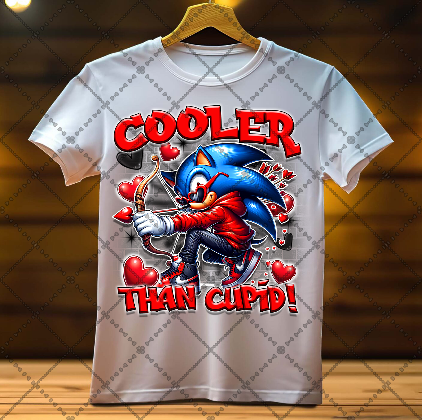 Cooler Than Cupid DTF Transfer