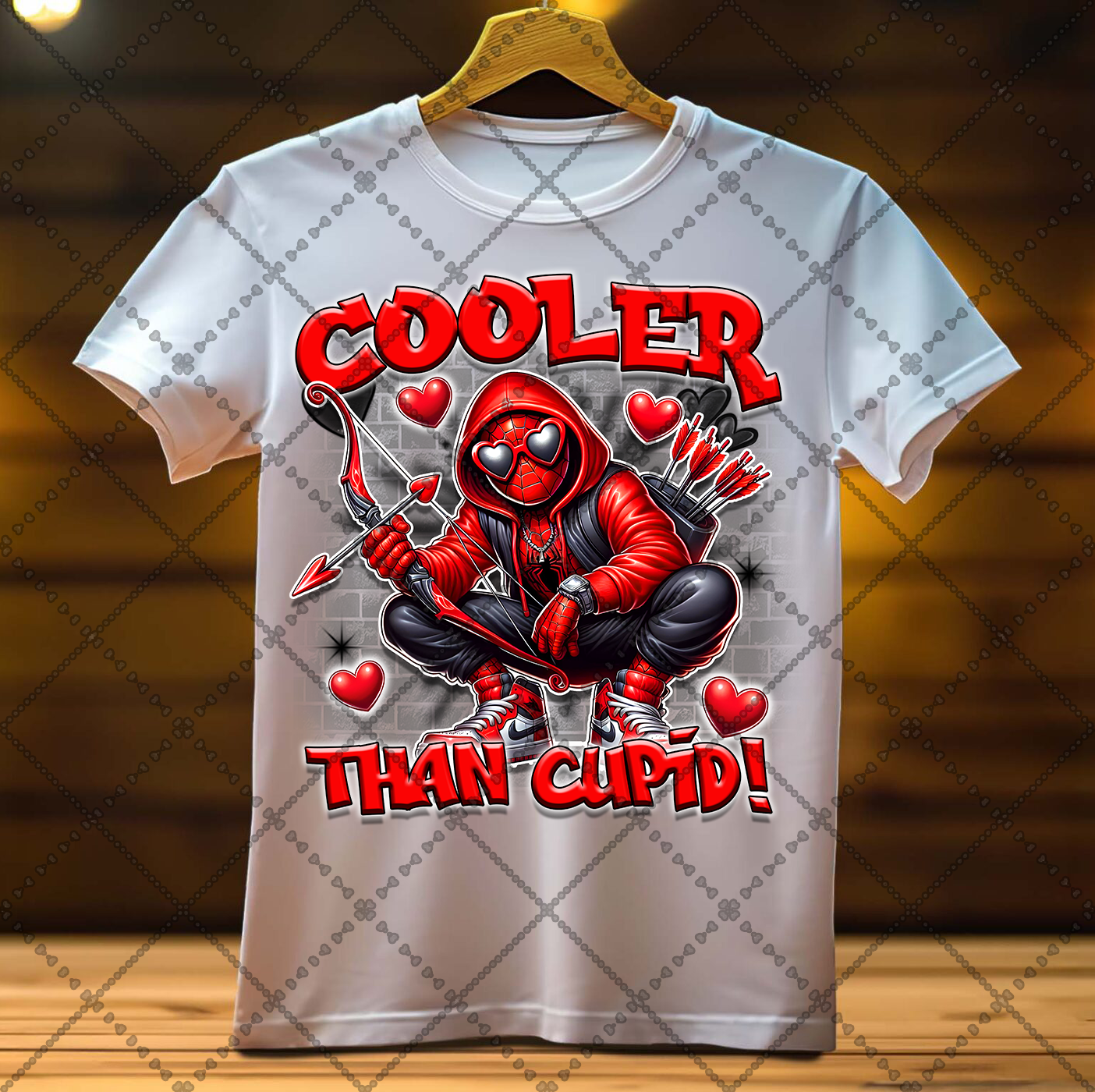 Cooler Than Cupid DTF Transfer