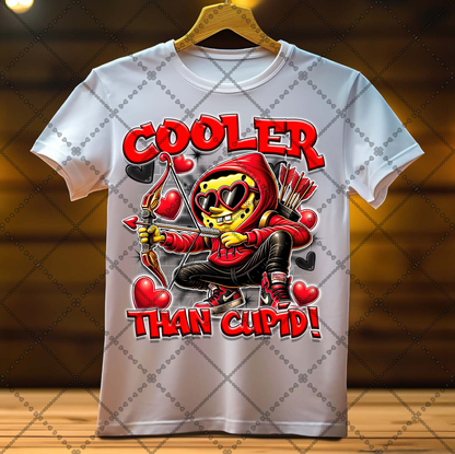 Cooler Than Cupid DTF Transfer